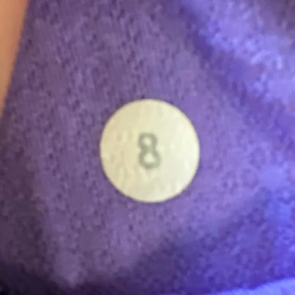 lululemon athletica Bluish/Purple Speed Shorts size 8 - Picture 3 of 3